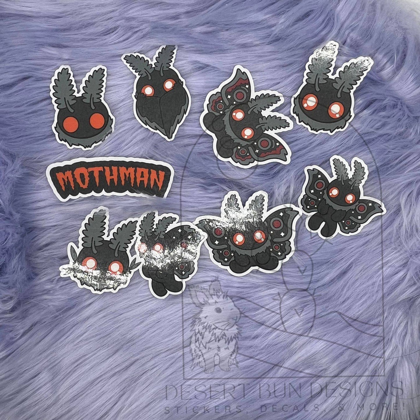 Mothman Cutie Sticker Pack