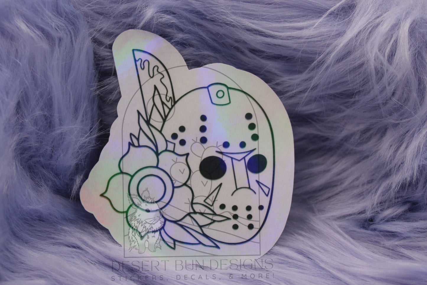 Floral Jason Sticker