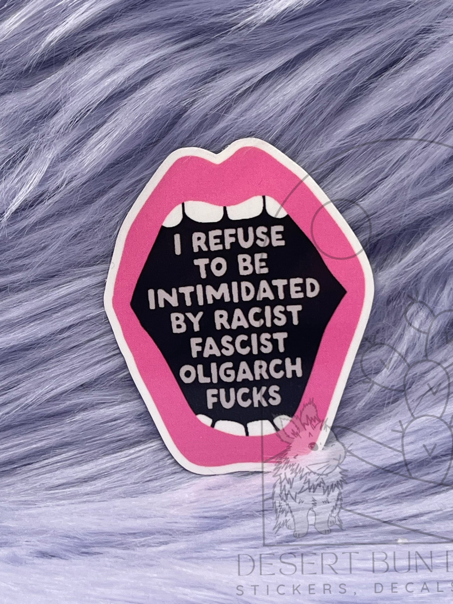 I Refuse To Be Intimidated
