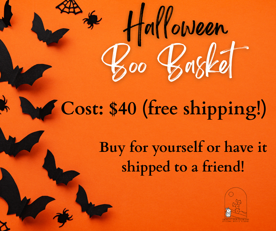 Halloween Boo Basket