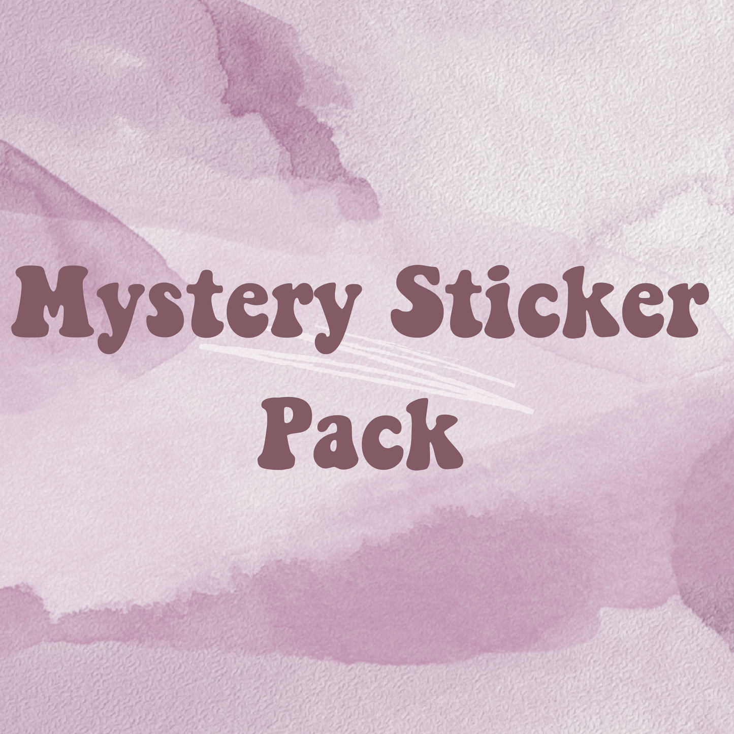 Mystery Sticker Pack