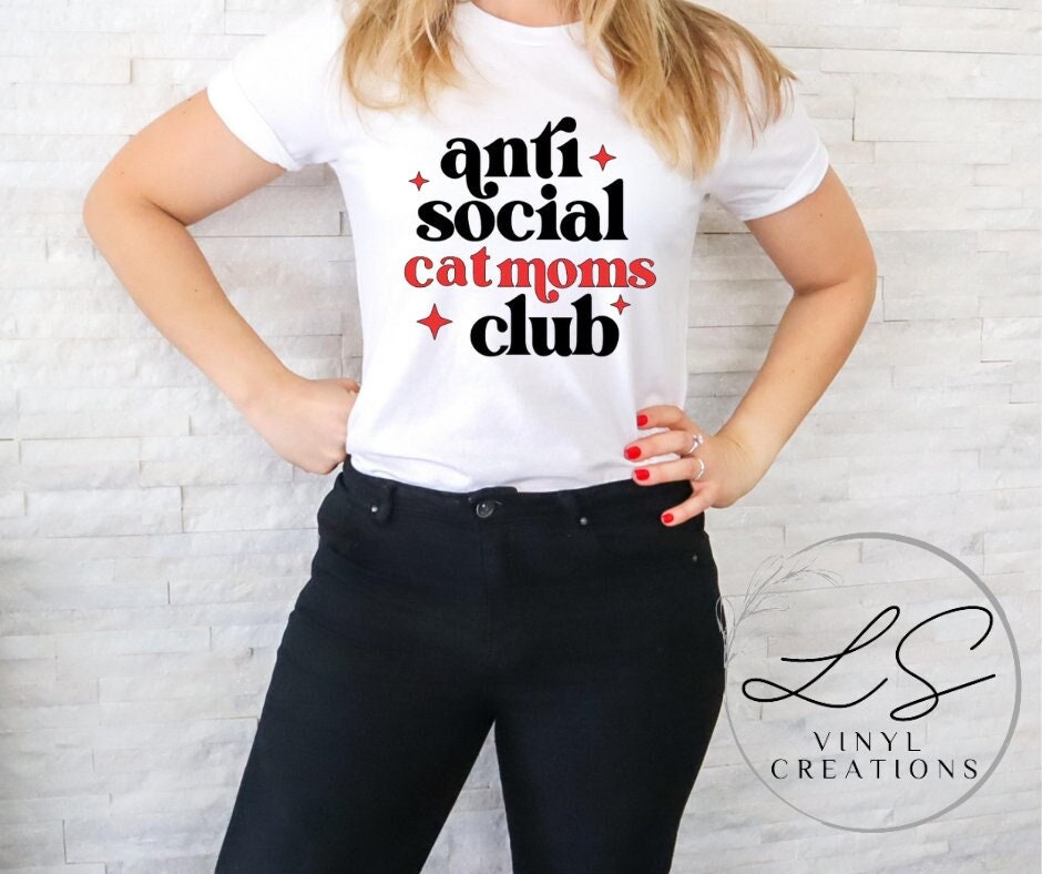 Anti Social Cat Moms Club