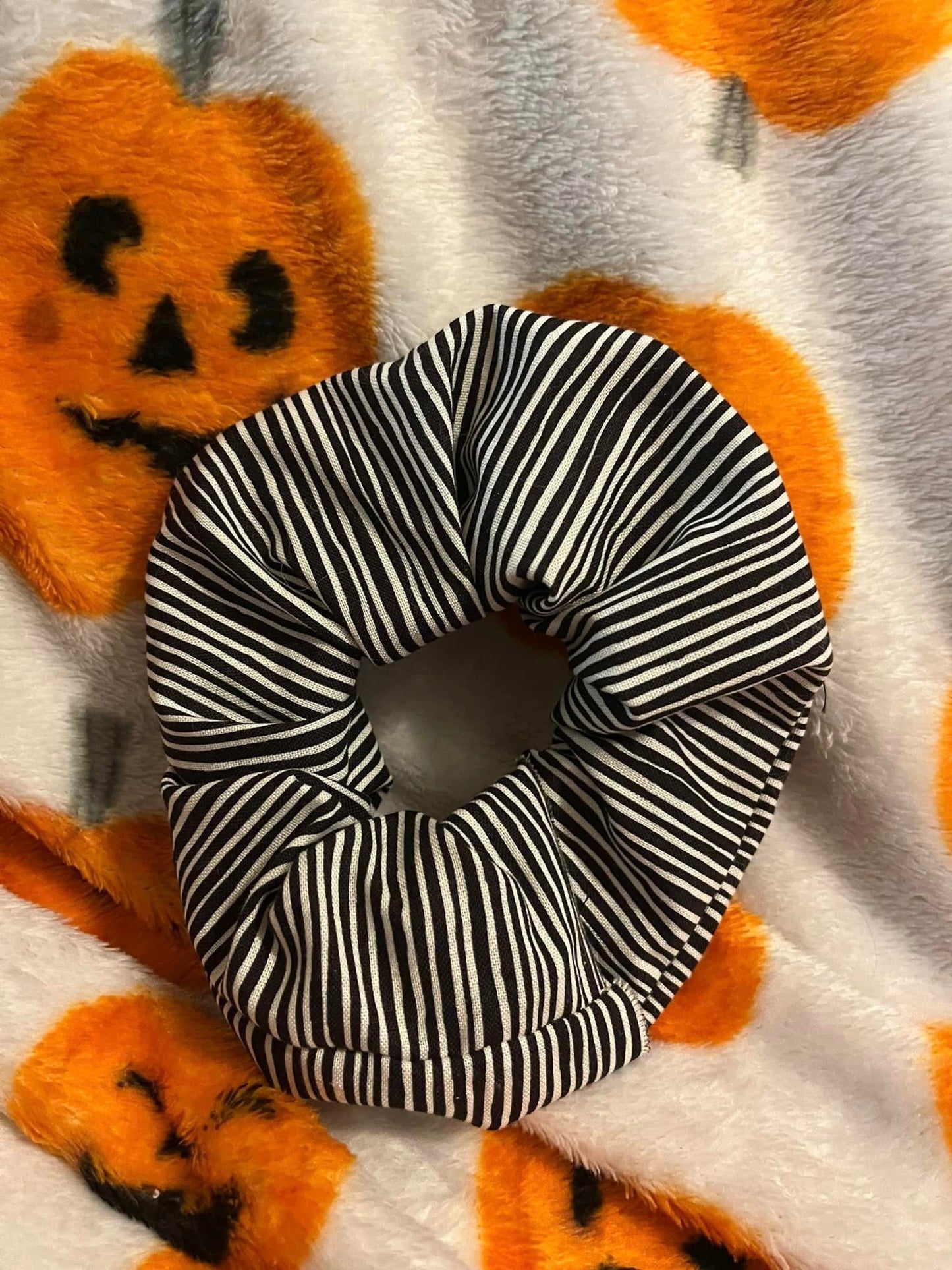 Striped Scrunchie