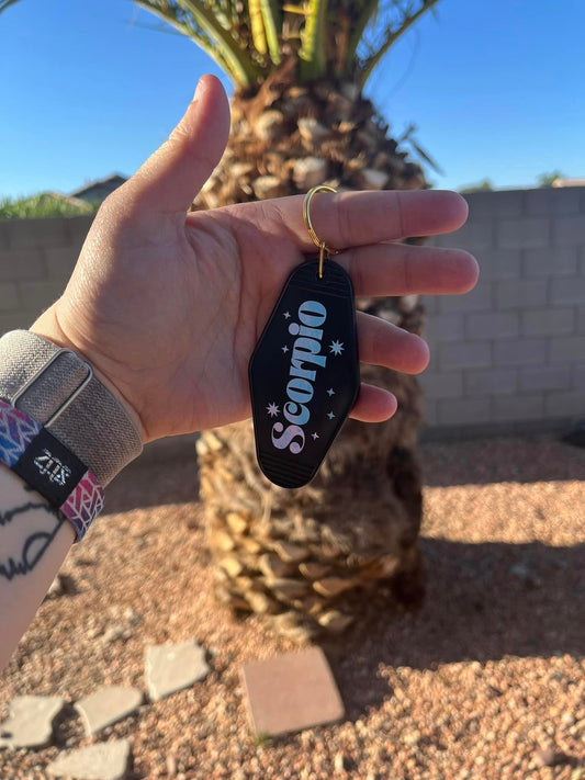 Motel Keychain