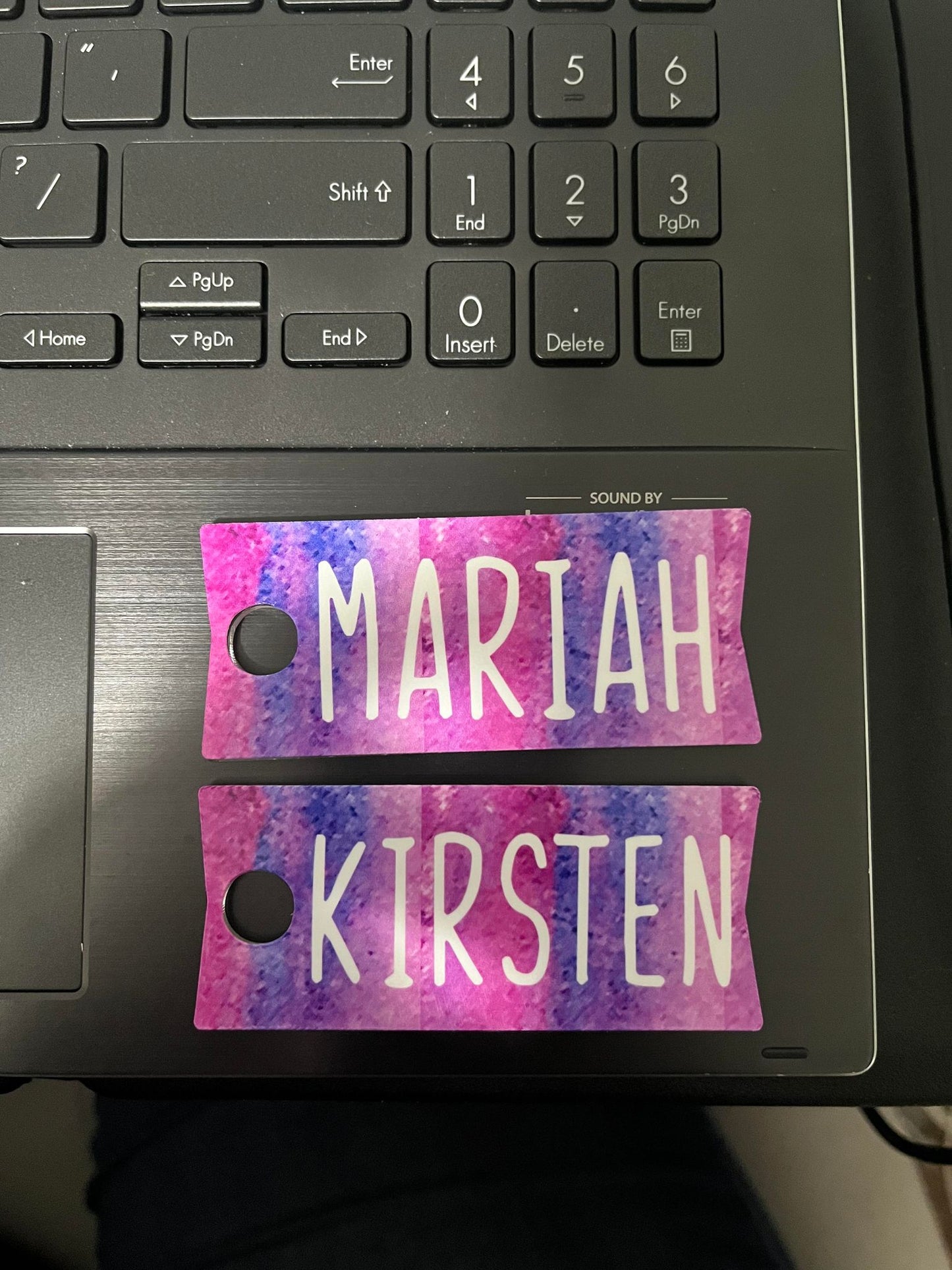 40oz Stanley Name Plate-Custom