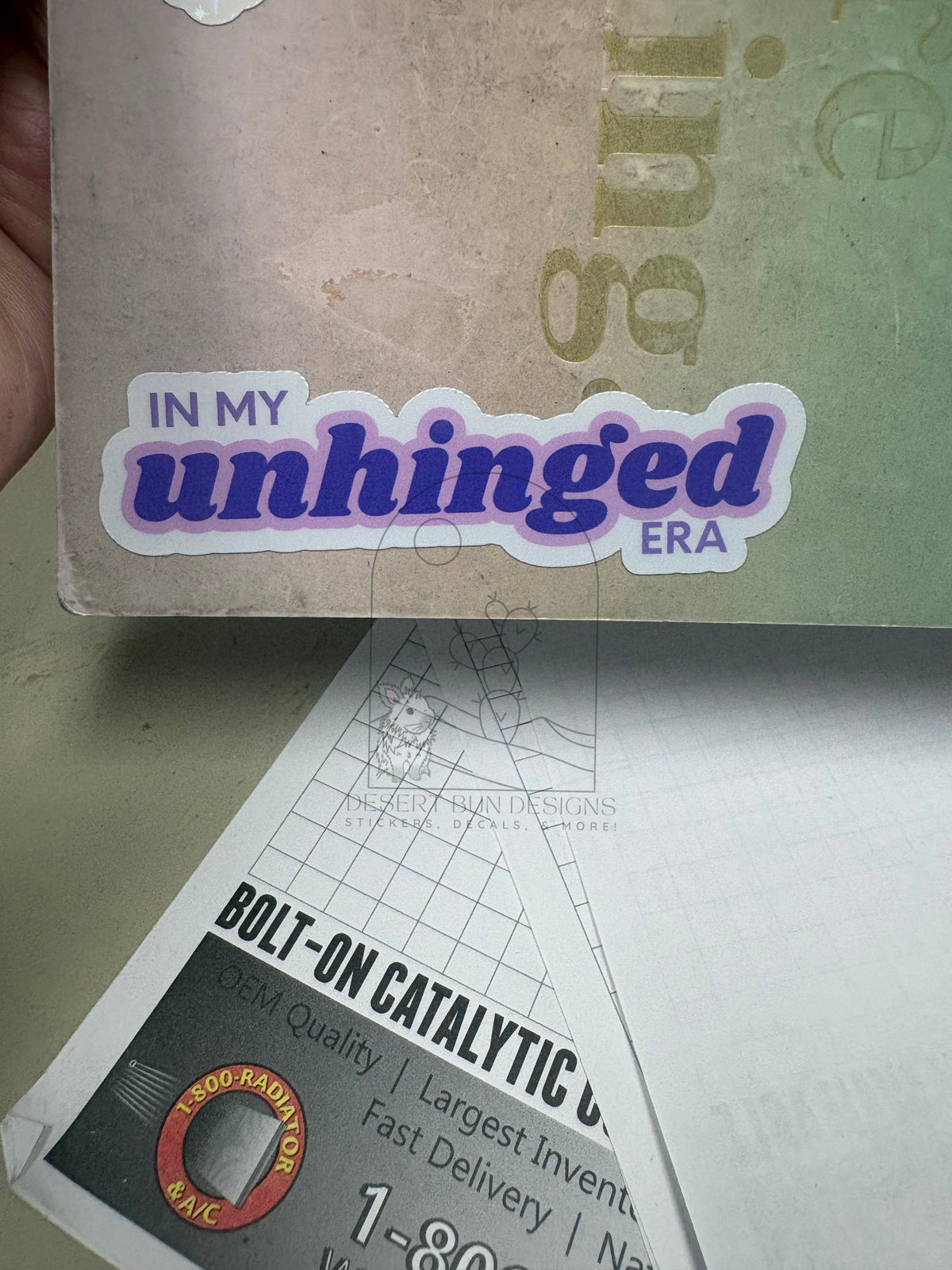 In My Unhinged Era