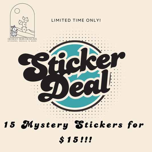 $15 Mystery Sticker Deal