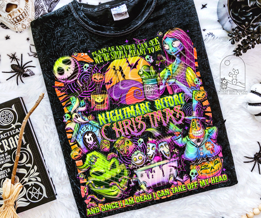 Nightmare Before Christmas-Neon