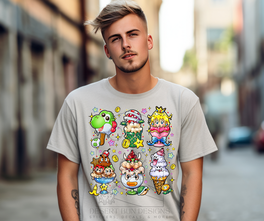Mushroom Friends Ice Cream