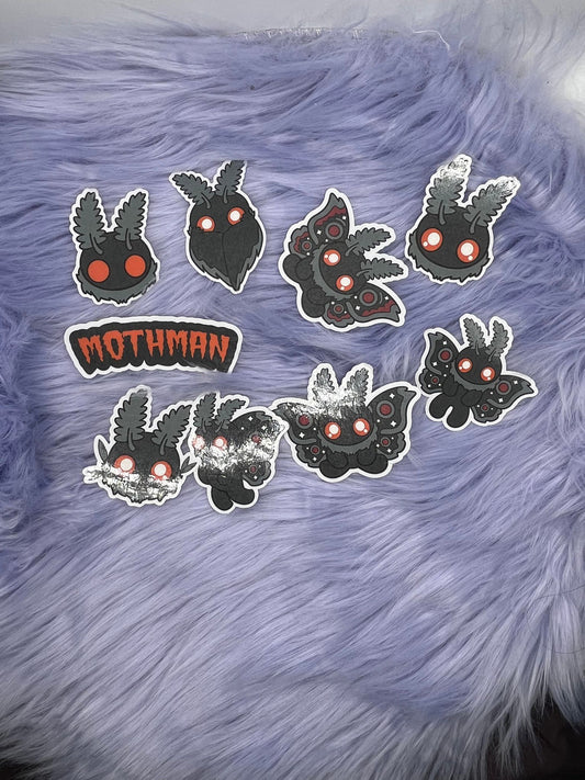 Mothman Cutie Sticker Pack